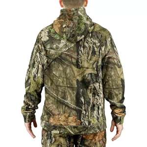 Sweat à capuche en softshell respirant imperméable camouflage feuilles d'érable 3D personnalisé pour hommes femmes vêtements de camping en plein air chasse unisexe - Product Image 3