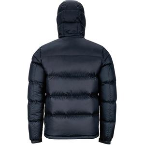 Veste matelassée noire à capuche, écologique, respirante, coupe-vent, de haute qualité, pour homme, style vintage, pour l'hiver - Product Image 5