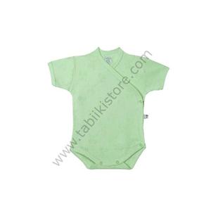 Sema Baby Sevi Jacquard anteriore aperto mezza manica corpo-verde 1 mese