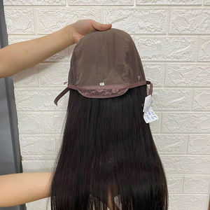 Perruque en cheveux naturels 2025, article tendance, double épaisseur, cheveux vietnamiens lisses, fermeture suisse HD, cuticules alignées, sans nœuds, sans perte de cheveux - Product Image 1