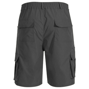Short Cargo noir de qualité supérieure pour adulte coton fait Jogging Gym Fitness Sport taille élastique Shorts d'été pour hommes avec poche - Product Image 2
