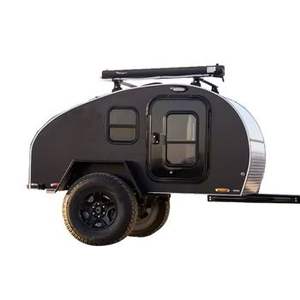 NUEVO Remolque de Camping Ligero de Aluminio de Grado Industrial OEM, Mini Caravana Estándar Tipo Lágrima, Garantía de 3 Años - Product Image 4