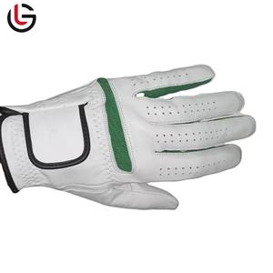 Gants et mitaines de golf en cuir de mouton véritable Cabretta avec logo au design personnalisé pour hommes et femmes Sports de plein air main droite gauche souple - Product Image 1