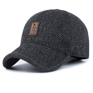Sombrero de béisbol de algodón para hombre con orejeras cálido invierno/primavera Snap Back Hat para actividades al aire libre como viajes y Pesca - Product Image 6