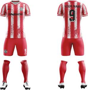 Maillot de football Phantom personnalisé unisexe à séchage rapide, uniforme de football, numéro de nom pour adultes, tournoi de jeunes, vêtements de football personnalisés - Product Image 5