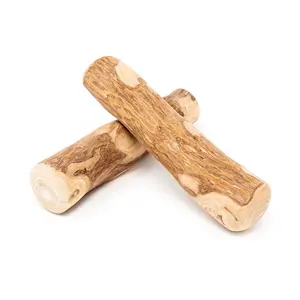 ベストセラー-環境にやさしい木製のきれいな歯の骨-子犬用のコーヒー木製犬の噛むスティック