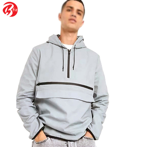 Coupe-vent de sport pour hommes de haute qualité veste Slim Fit fabriquée au Pakistan avec col montant toile respirante pour l'extérieur nouveauté - Product Image 4