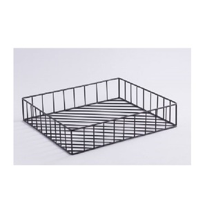 Tray Multipurpose Wire Grid Organizer Bin- Metal Tray with Handles <b>for</b> <b>Toys</b> Fruits Vegetables <b>Kitchen</b> - Product Image 4
