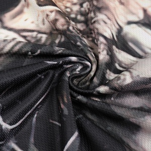 T-shirt décontracté à manches courtes avec imprimé numérique 3D graphique crâne d'horreur solide personnalisé pour hommes 100% coton col en O pour l'été - Product Image 2