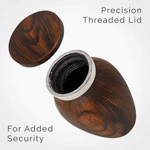 <b>Wooden</b> Finish Small Keepsake Cremation <b>Urns</b> <b>For</b> <b>Ashes</b> Customized Colors Funeral Supplies Wholesale Price Adult Mini Keepsake <b>Urn</b> - Product Image 3