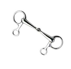 Nouveauté : Mors articulé en acier inoxydable fait main pour le dressage et le saut d'obstacles, certifié CE, garantie à vie, fabriqué par TARIQ MFG - Product Image 1