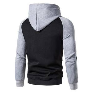 Couleur contrastée 2 pièces pulls à capuche et pantalons de jogging ensembles de pantalons survêtements 100% coton conception personnalisée vêtements de sport survêtements - Product Image 5