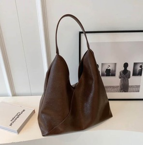 Automne hiver rétro grand sac Hobo en cuir suédé noir femmes aisselles nouveau fourre-tout décontracté sac à bandoulière LHB-0083 - Product Image 1