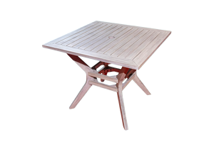 Mesa de Patio de madera plegable cuadrada duradera de alta calidad, versátil, escandinavo, para exteriores, Hotel, sala de estar, parque, muebles de Villa - Product Image 4