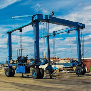 <span class=keywords><strong>50</strong></span> טון להרים נסיעות לסירות כונן הידראולי עיצוב מותאם אישית להניף סירה נייד - Product Image 5