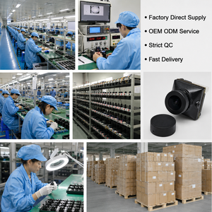 กล้องตรวจสอบอุตสาหกรรม FPV UAV ขนาด 1/1.8" CMOS 1800TVL WDR มองเห็นในเวลากลางคืน, ความหน่วงต่ำ, 125 °   FOV, อินพุต 5-40V - Product Image 6