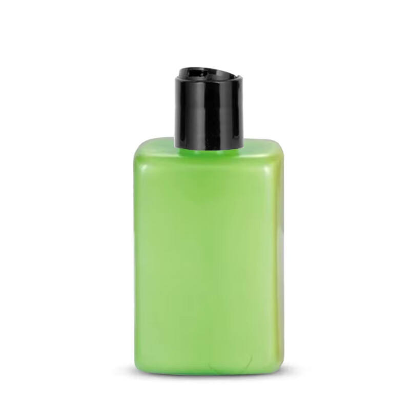 bottle with disc top cap