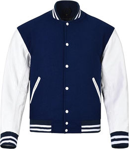 Varsity <b>Jackets</b> Wholesale Blank Varsity <b>Jackets</b> Custom Logo Plain Letter man Varsity <b>Jacket</b> for Men - Product Image 5
