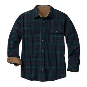 Chemise en flanelle d'hiver pour hommes lourds, doublée de polaire, chemise à carreaux décontractée, manches longues, boutonnée, vêtements de travail thermiques, logo personnalisé - Product Image 3