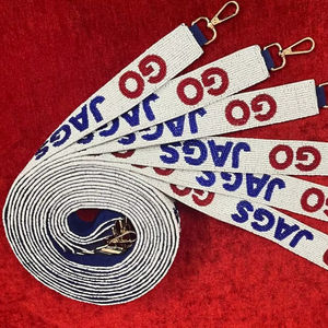 Correa de Bolso Bordada a Mano con Lentejuelas, Correa de Bolso con Lentejuelas, Correa Personalizada con Cuentas - Product Image 1