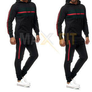 MAXFIT ENTERPRISES Plus Size Men'<b>s</b> Training Sweat <b>Suits</b> Set Custom Design Casual Wears for Street Jogging Winter Tracksuit - Product Image 5