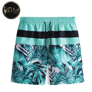 Pantalones cortos de surf para playa de verano 2024 para hombre, informales, transpirables, ecológicos, de secado rápido, 100%, poliéster, estampado Digital, vacaciones - Product Image 5