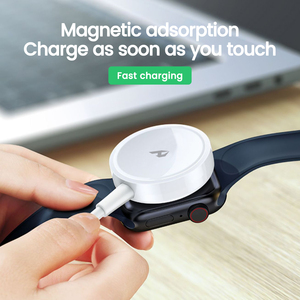 EN Y Cable de carga de reloj 2 en 1 de 10W Cargador inalámbrico de 1m con cables Puerto USB Tipo-C - Product Image 5