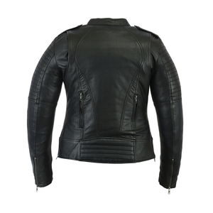 <b>Real</b> <b>Leather</b> <b>Jacket</b> Factory Direct New Fashion Double Zipper Style Coat <b>Leather</b> <b>Jacket</b> Men 2024 - Product Image 2