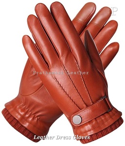 Gants longs en cuir de haute qualité Gants souples d'extérieur de style confortable de qualité supérieure pour hommes Parfait pour une utilisation quotidienne tendance - Product Image 2