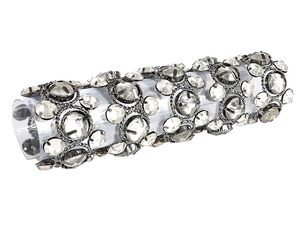 Rond de serviette en métal de style moderne Cadeau décoratif parfait pour les fêtes de mariage Facile à nettoyer et adapté à la table à manger - Product Image 2