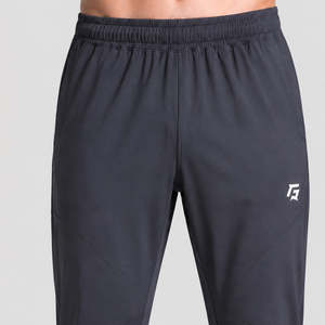 Pantalones LimitFlex Clásicos Formales de Tela de Lana, Corte Regular, Talla XL, Pantalones Holgados con Decoración de Cremallera, Rectos, Grises, Ligeros - Product Image 5