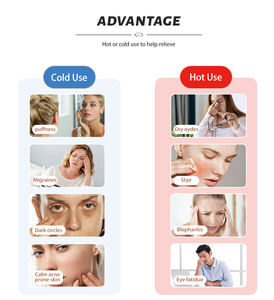 Compresa <span class=keywords><strong>de</strong></span> Ojos Fría/Caliente Reutilizable MOEN Mascarilla <span class=keywords><strong>de</strong></span> <span class=keywords><strong>Gel</strong></span> Refrescante para <span class=keywords><strong>Dormir</strong></span> <span class=keywords><strong>con</strong></span> Lodo Mineral - Product Image 6