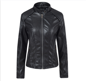 แจ็คเก็ตหนังผู้ชาย 2025 รุ่นกันหนาว คอตั้ง โลโก้ด้านหน้า สไตล์วินเทจ กันลม เป็นมิตรกับสิ่งแวดล้อม ระบายอากาศได้ดี จัดส่งตรงจากโรงงาน - Product Image 6