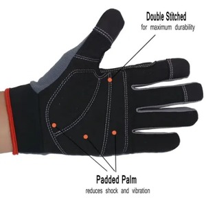 Gants de mécanicien avec logo personnalisé de haute qualité Fabricant en gros Nouveau style de meilleur matériau Fonction antidérapante Taux bon marché - Product Image 6