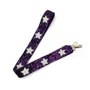 Correa de Bolso con Cuentas Blancas Rcjh, Correas de Bolso Personalizadas con Cuentas de Semillas Blancas y Doradas, Accesorios para Bolsos, Piezas Especiales para Bolsos - Product Image 1