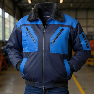 Chaqueta de Piloto 4 en 1 VEGA Talla Grande, Ropa de Trabajo Marina/Azul Marino Noruego - Product Image 3