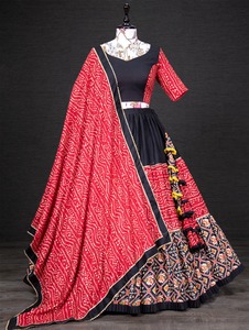 Chaniya Choli para mujer, prenda tradicional de algodón puro especial para Festival Navratri, nueva llegada - Product Image 3