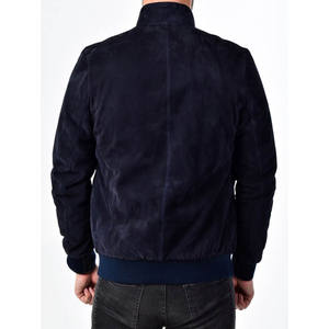 Nouveau 2023 vente printemps automne Cool clouté court noir Faux daim cuir camionneur Tan hommes daim camionneur veste - Product Image 4