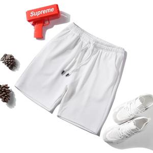 Pantalones cortos De gimnasio De estilo Hip Hop De verano 2025 para hombre, pantalones cortos De playa transpirables largos De secado rápido con bolsillo con cremallera 100% algodón - Product Image 5