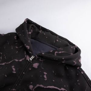 Meilleures ventes : sweats à capuche pour hommes avec strass, fabriqués en usine, en coton uni, en molleton mélangé de coton, vente en gros, sweats à capuche d'hiver luxueux - Product Image 3