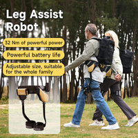 Exoesqueleto Robótico de Cadera Plegable, Recargable, Impermeable y con Control Preciso para Caminatas y Senderismo de Larga Distancia