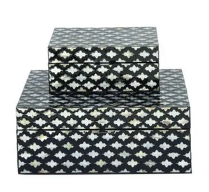 Caja de Joyería de Lujo Hecha a Mano con Incrustaciones de Hueso, Caja Decorativa y para Joyas con Incrustaciones de Hueso Personalizada - Product Image 3