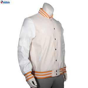 Veste universitaire en laine de baseball pour homme de haute qualité sur mesure, veste d'hiver de collège, taille plus, tissu en toile, nouveau design - Product Image 3