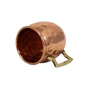Taza de Cobre Hecha a Mano con Diseño Único de Martillado, Ecológica y de Gran Capacidad para Compradores Ecológicos a Precio de India - Product Image 3