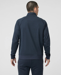 Veste décontractée pour homme de haute qualité, style bomber, avec fermeture éclair sur le devant et poignets et bas de manches côtelés. - Product Image 3