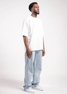 Camisetas Extra Grandes de Alta Calidad 100% Algodón, 7 OZ, 240 GSM, Peso Pesado, Más Vendidas, Largo Extendido, Stock del Fabricante - Product Image 2