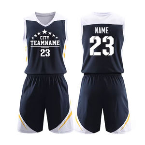 Uniforme de basket-ball unisexe sans manches, tissu interlock haute densité, durable, toutes saisons, évacuation de l'humidité, séchage rapide, respirant - Product Image 5