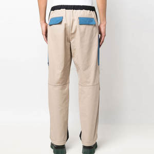 กางเกงคาร์โก้ผู้ชายสไตล์ลำลองเอวกลางมีกระเป๋าหลายกระเป๋าทรงตรงปรับแต่งได้น้ำหนักเบา - Product Image 4