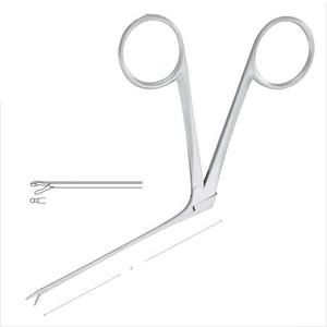 Wullstein คีมหนีบหูสแตนเลสสำหรับการผ่าตัด, ใช้แหล่งจ่ายไฟแบบแมนนวลสำหรับการผ่าตัดช่องหูจมูกลำคอ - Product Image 3