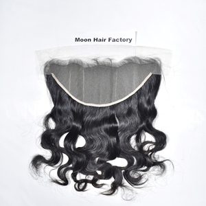Meilleur produit apparence couleur naturelle noir frontal Bodywave Remy indien brut vierge cuticule aligné Extensions de cheveux humains en gros - Product Image 5